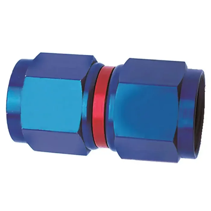 -10AN ST BLK SWIVEL COUPLER