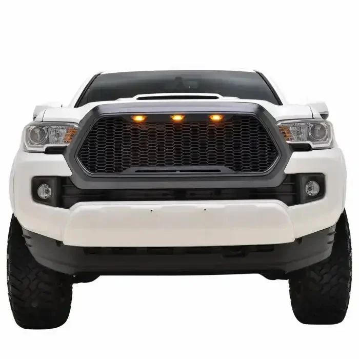 16-17 TOYO TACOMA BLK ABS LED RPTR