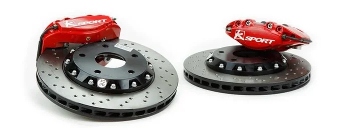 1995-1999 Eclipse ProComp 4 Piston Rear Big Brake System by Ksport