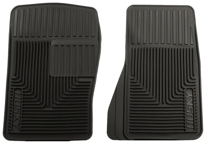 1998-2003 Dodge Durango/01-04 Chevy S-10 Pickup Heavy Duty Black Front Floor Mats by Husky Liners (51071)