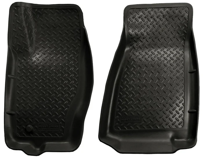 2005-2010 Jeep Grand Cherokee/Commander Classic Style Black Floor Liners by Husky Liners (30611)
