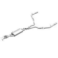 2010-2012 Range Rover Cat Back Exhaust; Dual Split Rear Exit by Magnaflow (15579)