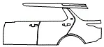 2025 Land Rover Discovery Rear Fender and Door Kit – PPF