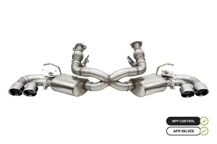 3.0′ CAT-BACK 4 VALVE DUAL REAR EXI