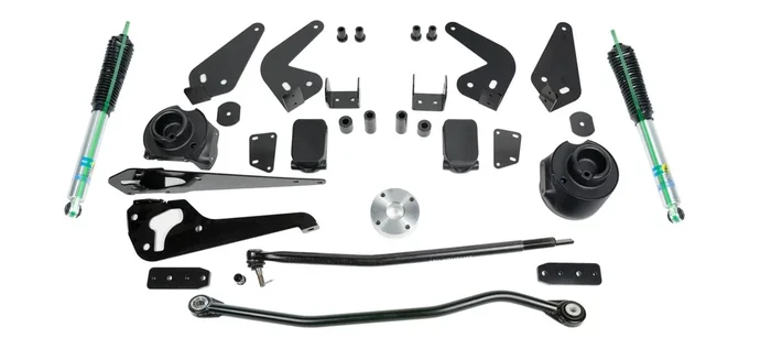 3 ” DualSport Suspension, 2014-2018 RAM 3500 Diesel & Air Ride +1.6 “AxlFwd