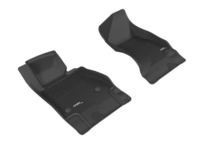 3D MAXpider 2016-2020 Chevrolet Camaro Kagu 1st Row Floormat – Black