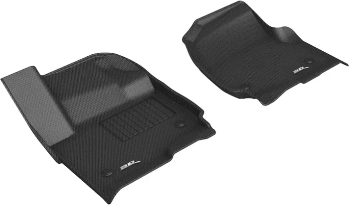3D MAXpider 2018-2020 Lincoln/Ford Navigator/Expedition Kagu 1st Row Floormat – Black