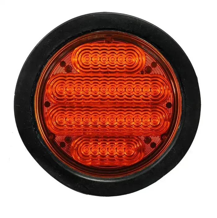 4′ ROUND; AMBER
