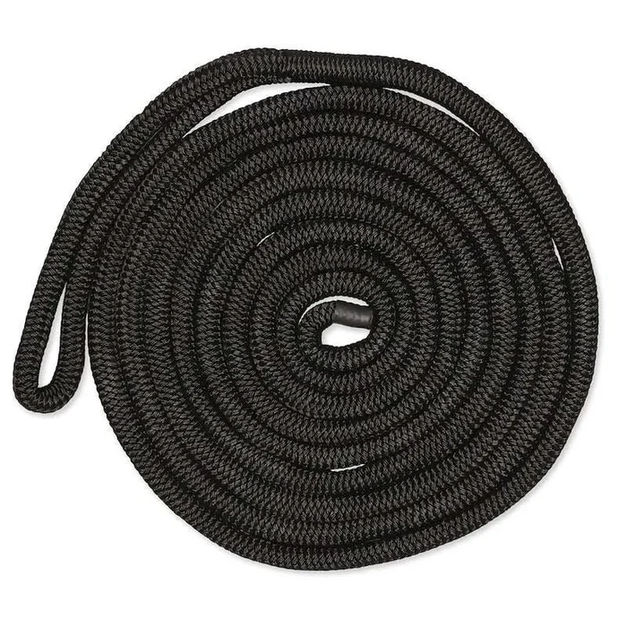 5/8IN-40FT DBLBRD CMP DOCKLINE BLK