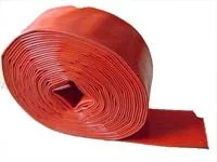 6″ Red Heavy Duty Red Lay Flat Discharge Hose