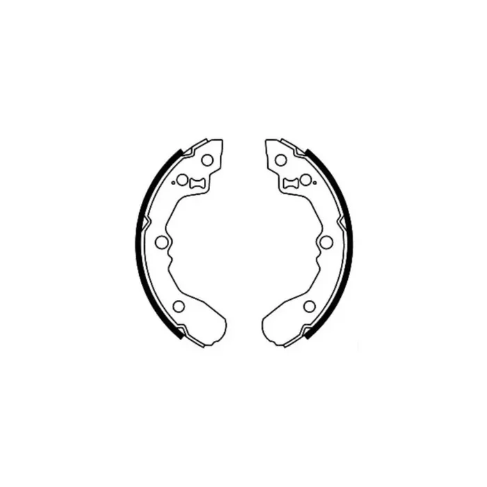 ABE C00319ABE Brake Shoe Set