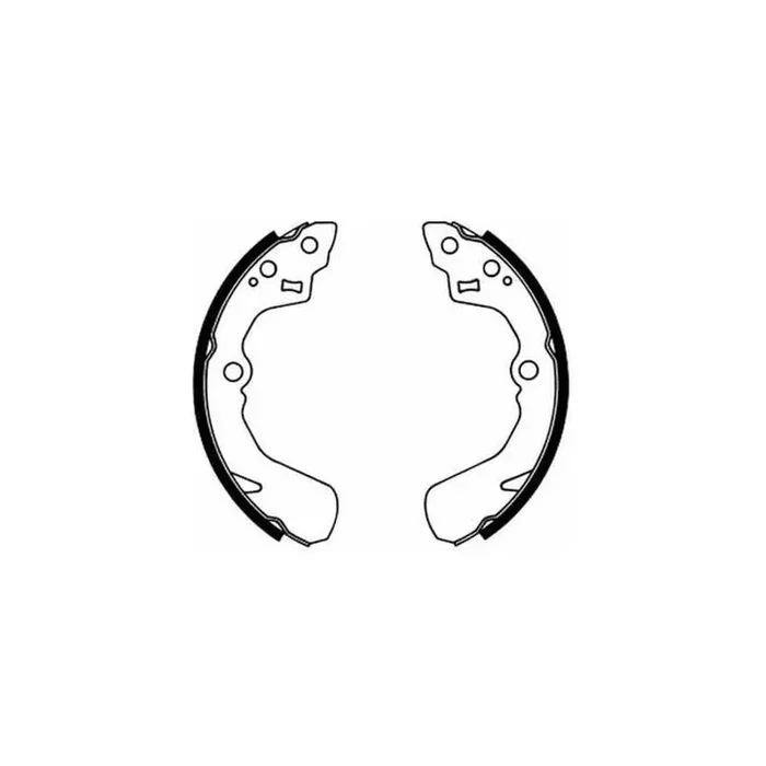 ABE C06008ABE Brake Shoe Set