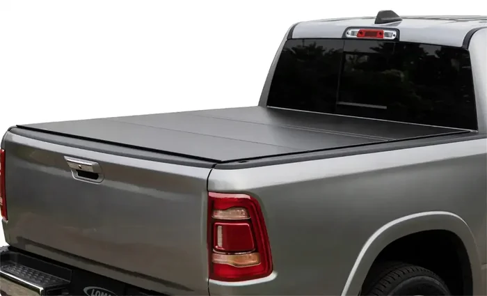 ACCESS B1070029 – LOMAX, Hard Tri-Fold Cover Matte Black Finish Single Rail