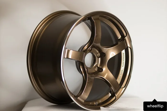 Advan TC4 17×9 +45 5×114.3 Umber Bronze Metallic & Ring (SET)