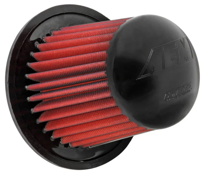AEM DryFlow Air Filter | 1996-1997 Mustang V8 4.6L 4.25in Base ID x 8.125in Base OD x 7.313in H (AE-09045)