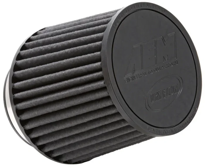 AEM Dryflow Conical Air Filter 6in Base OD x 3.5in Flange ID x 5.25in Height (21-204BF)