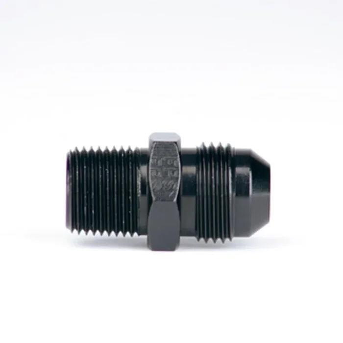 Aeromotive 3/8in NPT / AN-08 Male Flare Adapter fitting (15616)