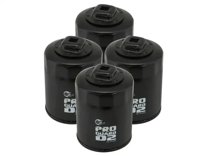 aFe 44-LF016-MB Pro GUARD D2 Oil Filter 99-14 Nissan Trucks / 01-15 Honda Cars (4 Pack)