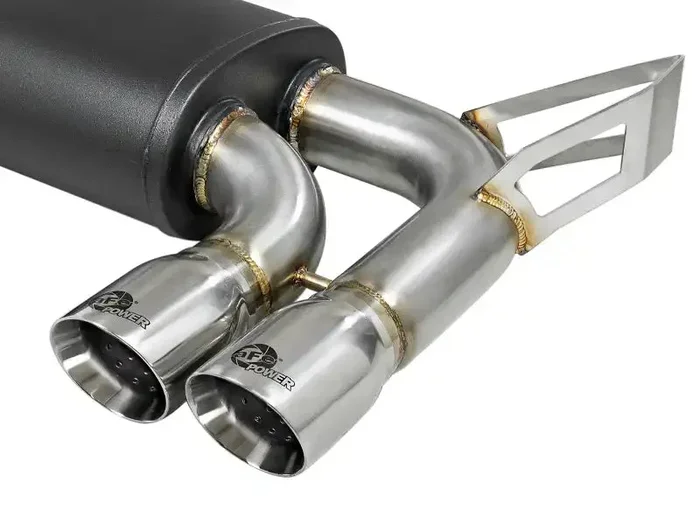 aFe 49-36344-P MACH Force-Xp 2.5in 304 SS Cat-Back Exhaust w/ Polished Tips 01-06 BMW M3