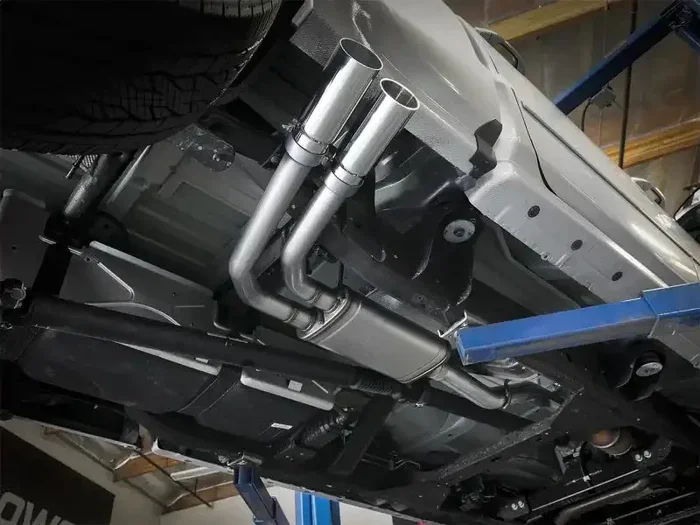 aFe 49-44098-P Rebel Series 3in-2.5in 409 SS Cat-Back Exhaust 09-18 GM Silverado/Sierra 1500 V6-4.3L / V8-4.6L