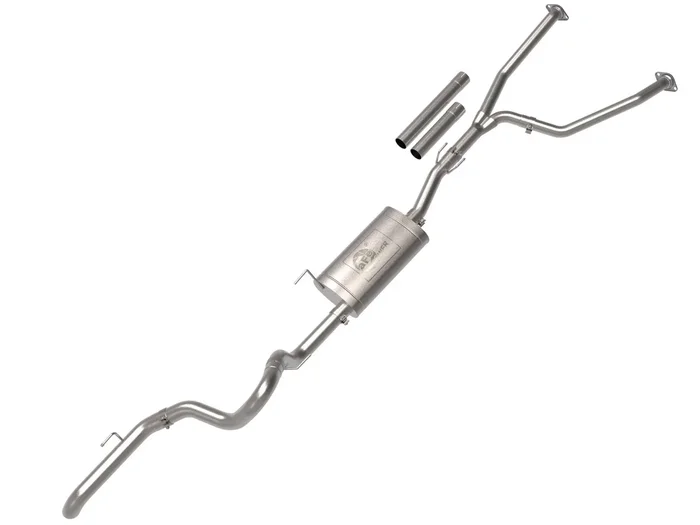 aFe Exhaust Toyota Tundra (2022-2022) 2.5 ” to 3 ” Apollo GT Hi-Truck Series in 409 Stainless Steel w/ Single Exit