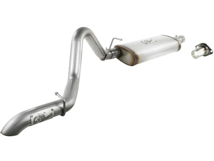 aFe MACHForce XP Exhausts Cat-Back SS-409 EXH Jeep Wrangler TJ 97-06 I6-4.0L HT – 2.5 In.