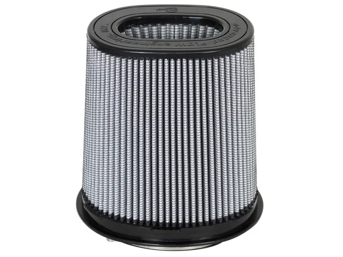 aFe Magnum FLOW Pro DRY S Air Filter 6.75×4.75 Flange 8.25×6.25 Base (Mt2) 7.25×5 Top 8.5 Height