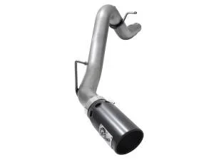 aFe Power Large Bore-HD 3-1/2 IN 409 Stainless Steel DPF-Back Exhaust System w/Black Tip GM Colorado/Canyon 16-22 L4-2.8L (td) LWN – 49-44064-B