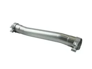 aFe Power MACH Force-Xp 2-1/2 IN 409 Stainless Steel Muffler Delete Pipe 2-1/2 IN ID Inlet/Outlet x 24 IN Overall Length – 49M30053