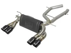 aFe Power MACH Force-Xp 2-1/2 IN Stainless Steel Axle Back Exhaust System w/ Black Tips BMW M3/M4 (F80/82/83) 15-20 L6-3.0L (tt) S55 – 49-36338-B