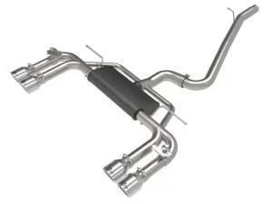 aFe Power MACH Force-Xp 3 IN to 2-1/2 IN Stainless Steel Cat-Back Exhaust System Polished Audi S3 (8V) 15-20 L4-2.0L (t) – 49-36442-P