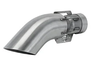 aFe Power MACH Force-Xp 304 Stainless Steel Clamp-on Exhaust Tip Brushed 3 IN Inlet x 4 IN Outlet x 15 IN L – 49T30401-H151