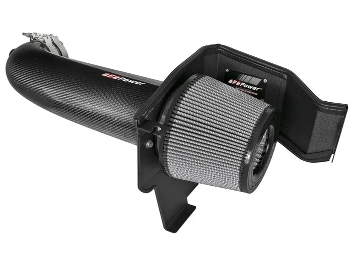 aFe POWER Magnum FORCE Carbon Fiber Stage 2 Track Series Pro Dry S CAIS – 11-18 Dodge Challenger V8