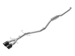 aFe Power Takeda 2-1/2 IN 304 Stainless Steel Cat-Back Exhaust System w/ Black Tips Honda Civic Si Sedan 17-20 L4-1.5L (t) – 49-36620-B
