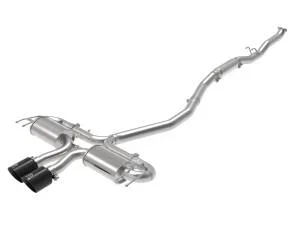 aFe Power Takeda 3 IN 304 Stainless Steel Cat-Back Exhaust System w/ Black Tips Honda Civic Sport 17-21 L4-1.5L (t) – 49-36624-B