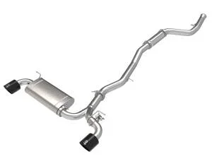 aFe Power Takeda 3 IN to 2-1/2 IN 304 Stainless Steel Cat-Back Exhaust System w/ Black Tip Toyota GR Supra (A90) 21-23 L4-2.0L (t) – 49-36050-B