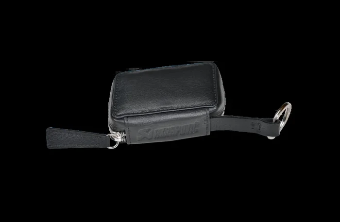 Akrapovic Leather Car Key Case – Black