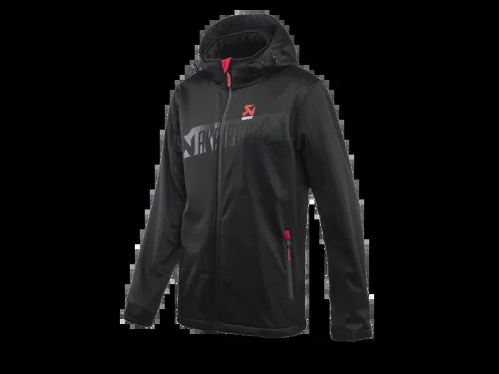 Akrapovic Mens Corpo Softshell Jacket Black – 2XL