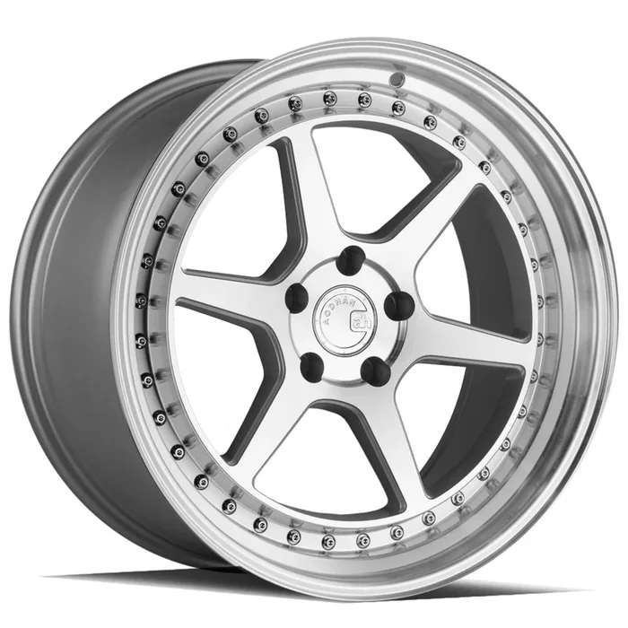 AodHan Wheels DS09 Silver w/ Machined Spoke Faces & Lip 18×9.5 | 5×114.3 (DS91895511422SMF)