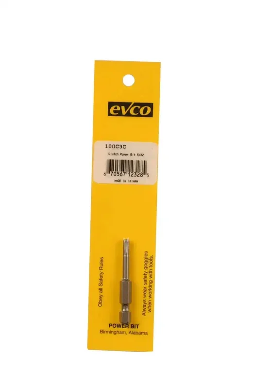 AP Products 009-100C3C Screw Bit 5/32-G Point Size/ 1/4 Inch x 1-15/16 Inch Bit Size