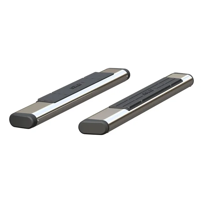ARIES S2853 – 6 x 53 Polished Stainless Oval Side Bars (No Brackets)