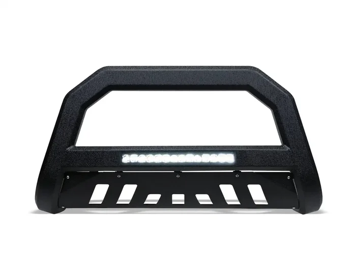 Armordillo USA 7160347 2000-2006 GMC Sierra 2500/3500 AR Bull Bar w/LED – Texture Black.