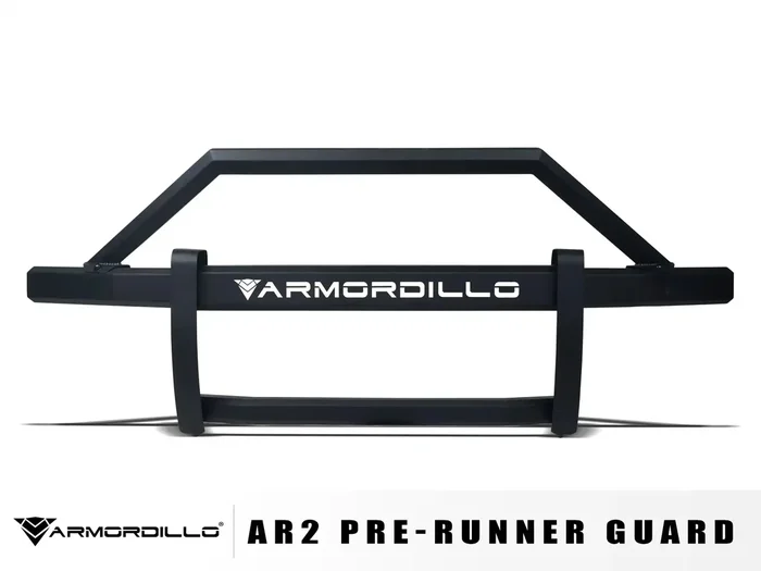 Armordillo USA 8705391 2011-2014 GMC Sierra 2500/3500 AR2 Pre-Runner Guard – Matte Black.