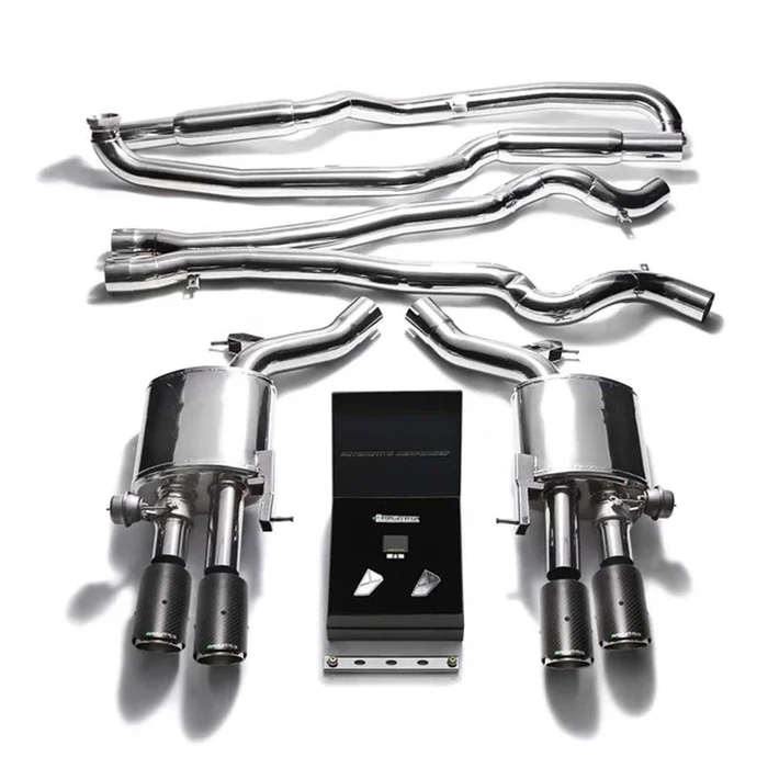 Armytrix Stainless Steel Valvetronic Catback Exhaust System | 2011-2017 BMW M5 F10 (BMF5M-QC11)