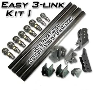 Artec Industries LK0303 Easy 3 Link Kit I Dual Bracket for Artec Truss Outside Frame Ford 85-91.5 with DOM Artec Industries- DOMAIN