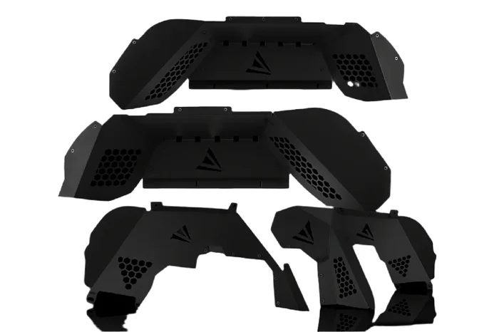 Attica 4×4 Frontier Series Inner Fenders Front & Rear for 2020-2024 Jeep Gladiator JT – Recon Recovery