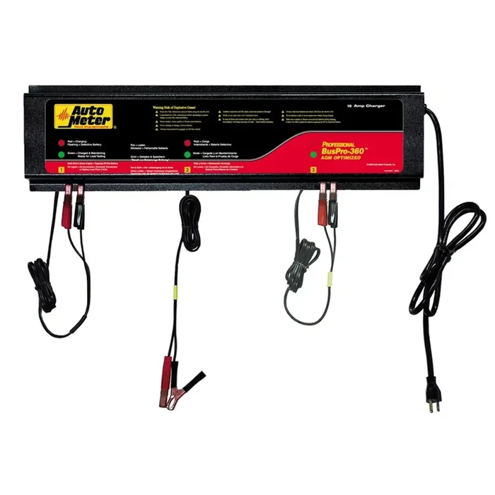 AutoMeter BUSPRO-360 – 3 STATION CHARGER, 5 AMPS/STATION, 120V, AGM