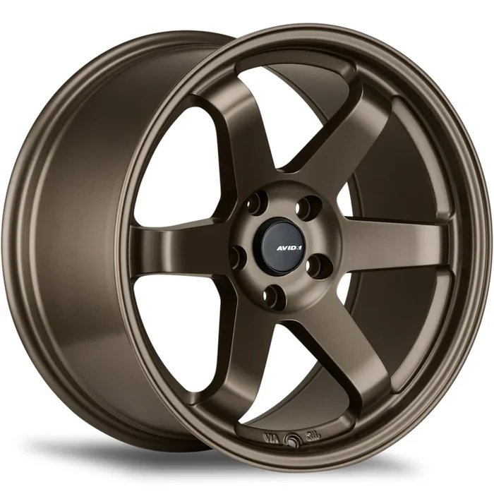 AVID1 AV6 Matte Bronze 18×8.5 | 5×100 (AV0618855C35BZ)