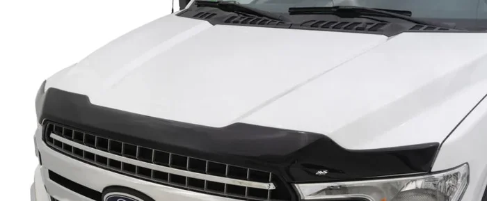 AVS 14-18 Ford Transit Connect (Grille Mount) Aeroskin Low Profile Acrylic Hood Shield – Smoke