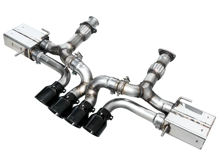 AWE Exhaust Corvette Z06 C8 (2023-2025) SwitchPath Catback w/ Diamond Black Tips